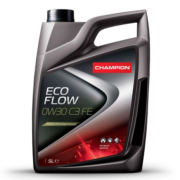 Ulei de Motor Sintetic Champion ECO FLOW C3 FE 0W30, 5 Litri